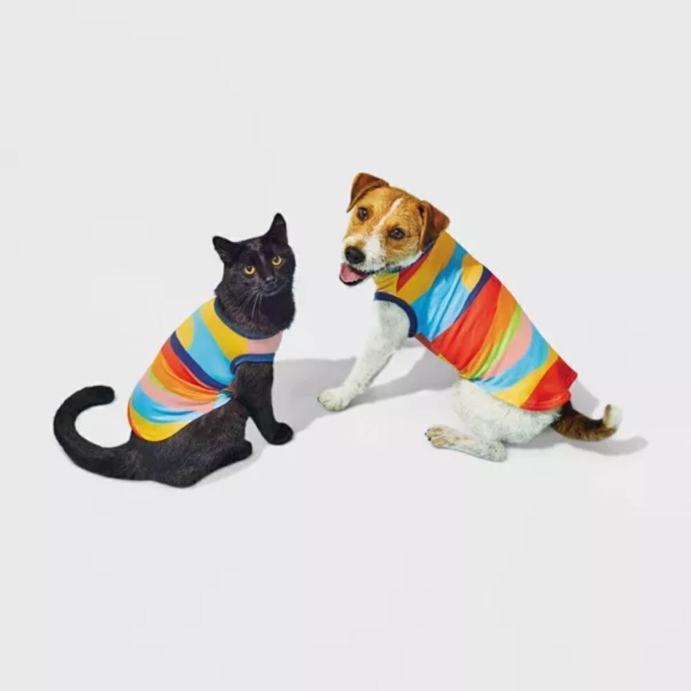 🆕🐆🐕Cat & Dog Sunset Tank - Sun Squad